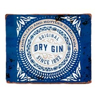 See more information about the London Dry Gin Sign Metal Wall Mounted - 40cm