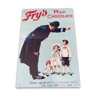 See more information about the Vintage Fry's Milk Chocolate Sign Metal Wall Mounted - 42cm