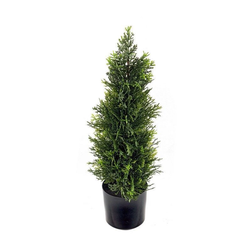 Buy Cedar Topiary Artificial Plant Green - 58cm - Online at Cherry Lane