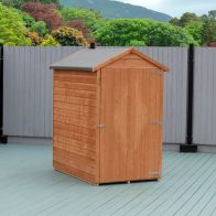 See more information about the Shire 5' 3" x 3' 2" Apex Shed - Budget Dip Treated Overlap