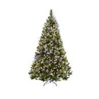 See more information about the 5ft Grand River Pine Christmas Tree Artificial - White Frosted Green 607 Tips