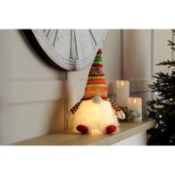 See more information about the LED Gonk Christmas Decoration Red & Green - 37cm