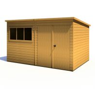 See more information about the Shire Ranger 7' 10" x 11' 9" Pent Shed - Premium Coated Shiplap