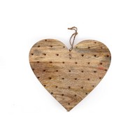 See more information about the Heart Chopping Board Wood - 40cm