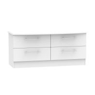 Colby 4 Drawer Storage Bedroom Bed Box Light Grey