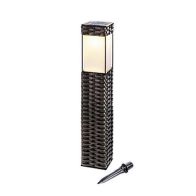 See more information about the Rattan Effect Ballard Garden Solar Light by Callow